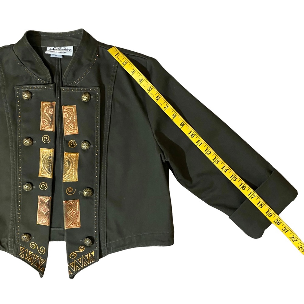 VINTAGE A.C. CLOTHING CROP JACKET SZ M - Picture 10 of 15